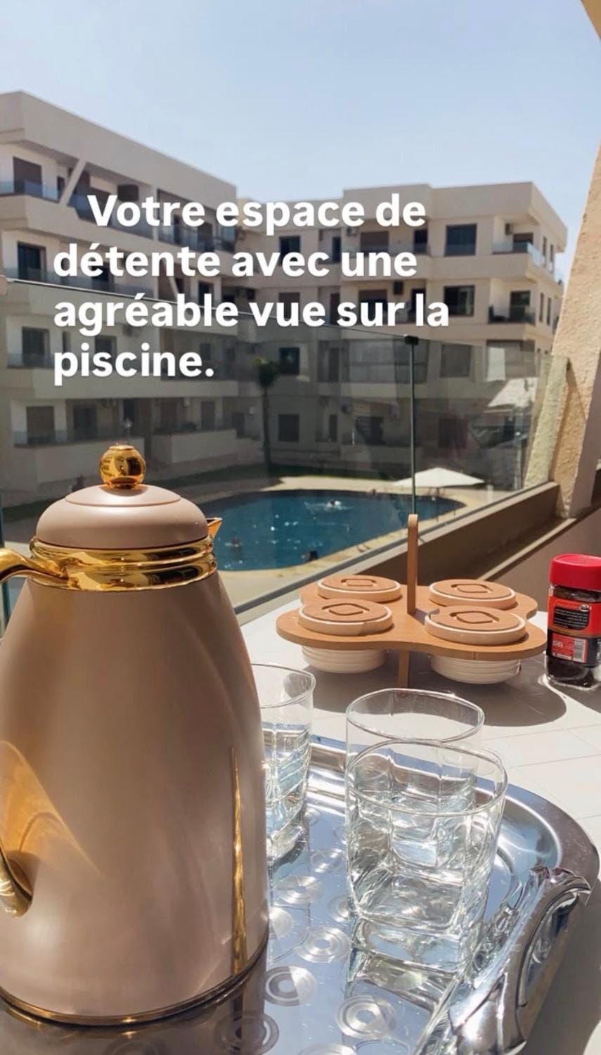 Apparemment au Garden Paradise Apartment in Casablanca-Settat