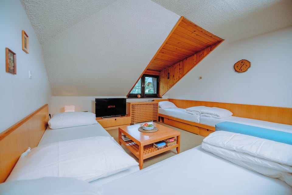 Bed, TV and multimedia, Photo of the whole room