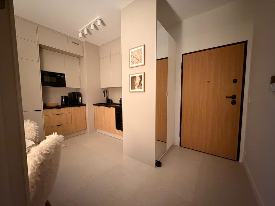 Kitchen or kitchenette, wardrobe