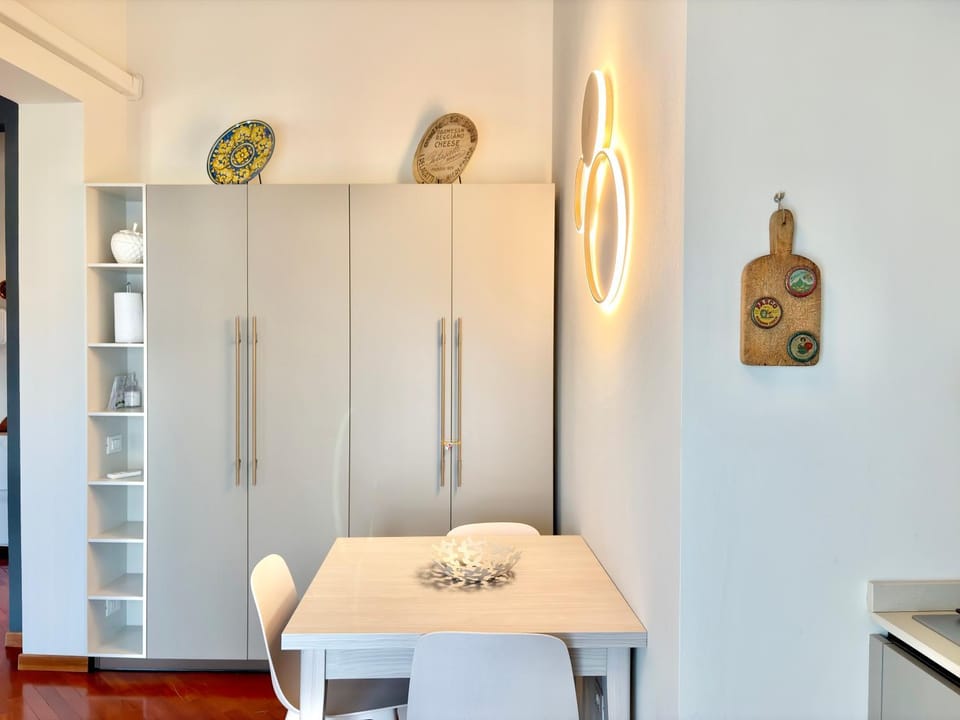 Belltower view Apartment in Parma