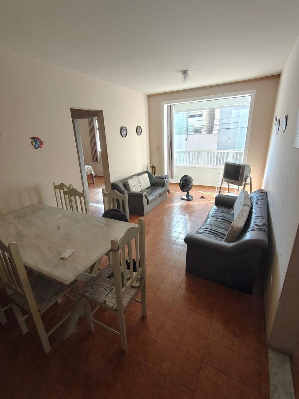 Family apartment 3 bedrooms 2 streets from Morro Beach Apartment in Guarapari