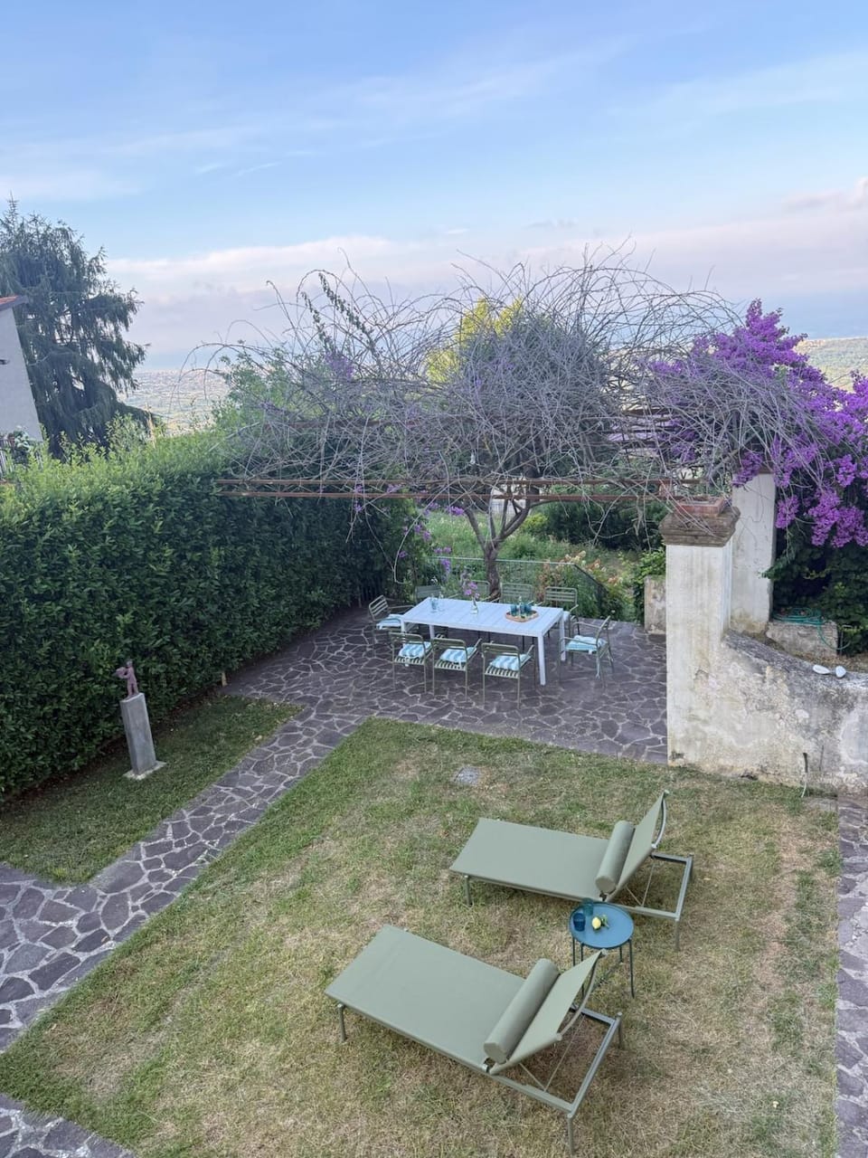 Garden, Garden view, sunbed
