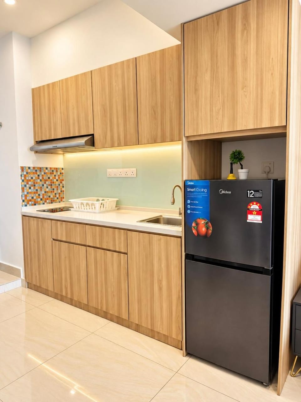 Kitchen or kitchenette, kitchen