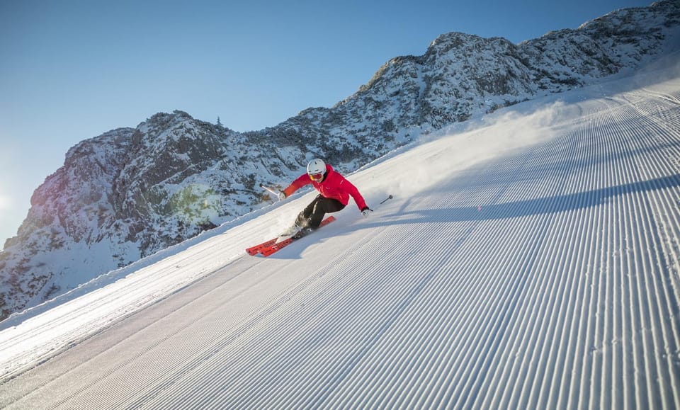 Winter, Skiing