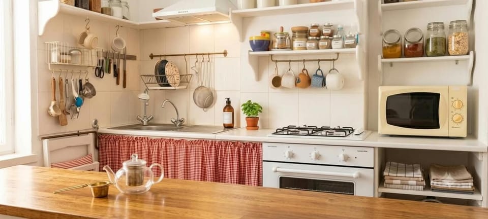 Coffee/tea facilities, Food and drinks, oven, stove, toaster