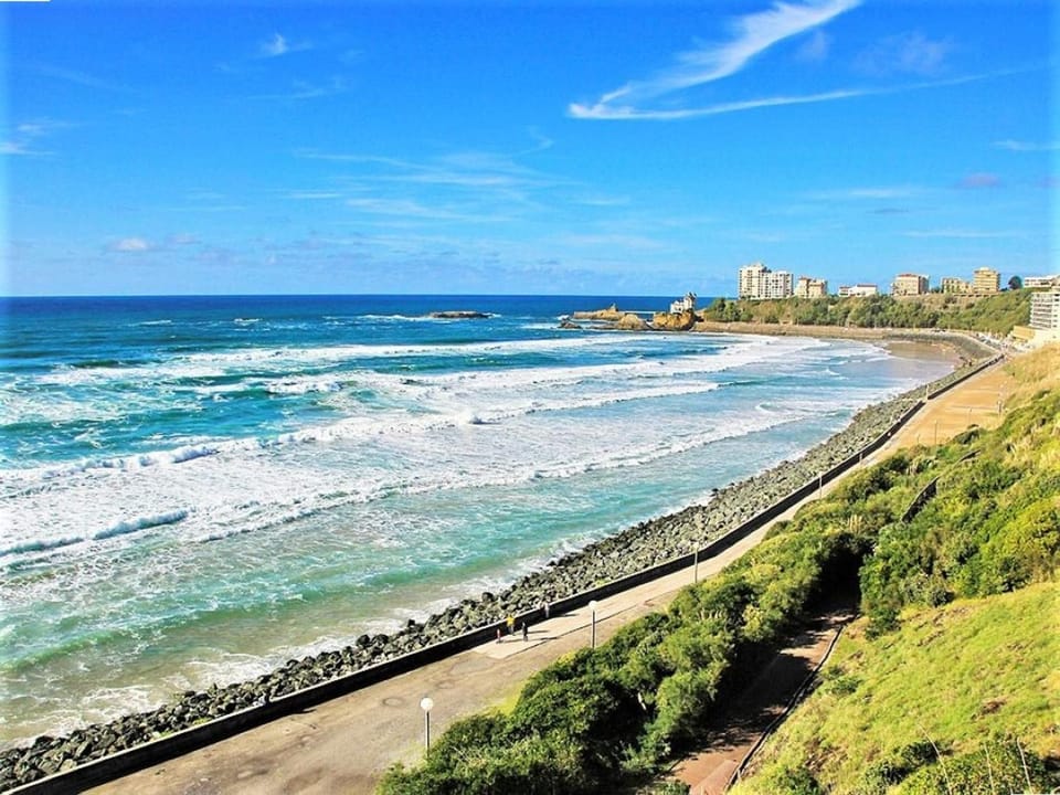 Studio Front de Mer avec Piscine et Balcon à Biarritz - FR-1-3-412 Apartment in Biarritz