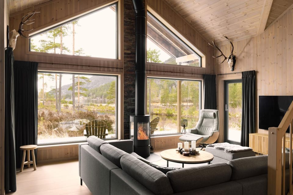 Villa Nyborg Hytte with sauna Villa in Viken, Norway
