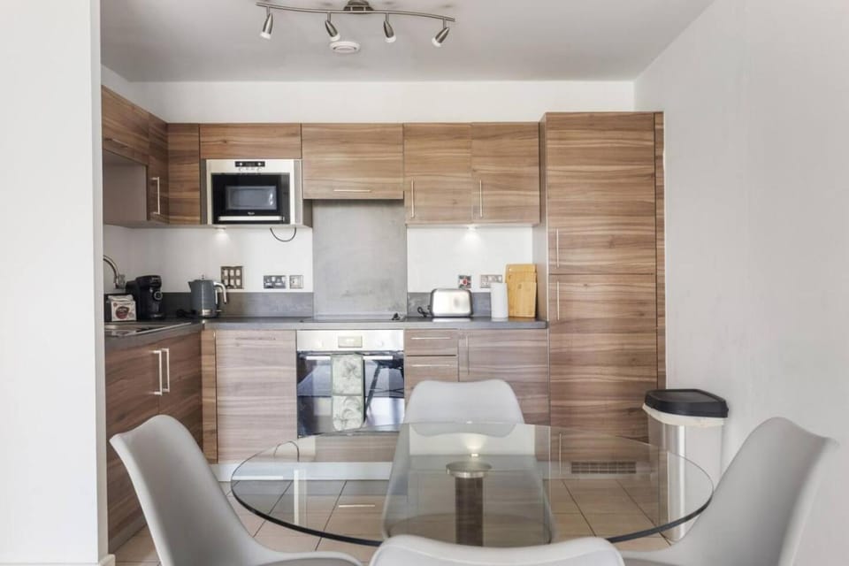 Modern Flat with Balcony Dalston Square Apartment in London Borough of Hackney