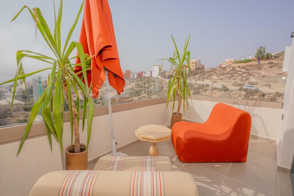 View (from property/room), Balcony/Terrace, Seating area