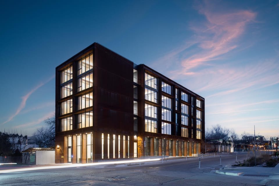 Property building, Night