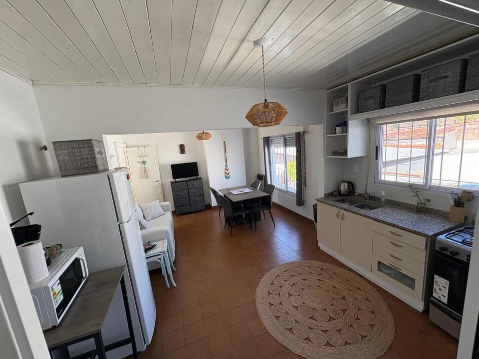 Kitchen or kitchenette, oven, stove
