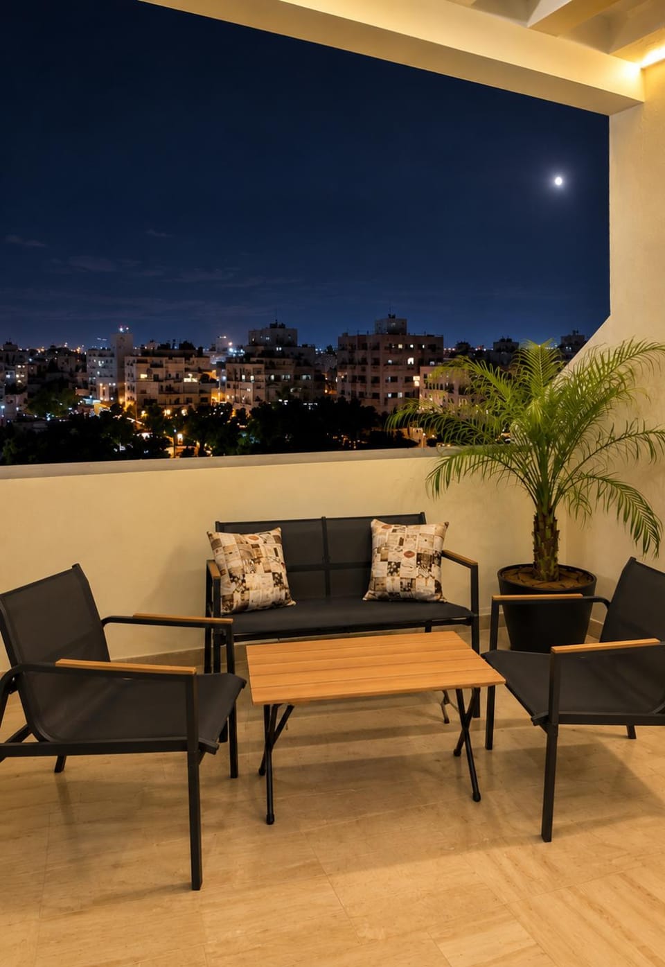 Patio, Night, View (from property/room), Balcony/Terrace