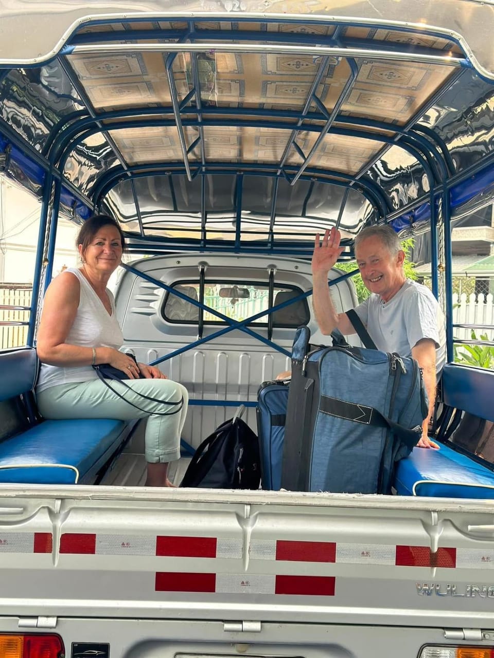 Private Tuk Tuk to Kuangsi falls round trip Campground/ 
RV Resort in Luang Prabang