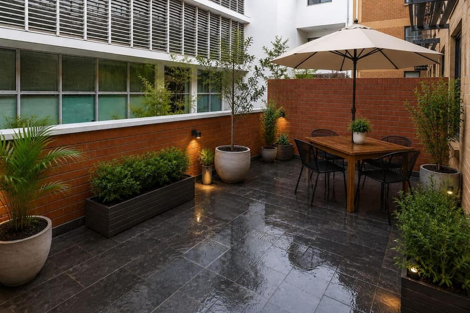 Private Terrace 2BR + Free Parking | Walk to UNSW Apartment in Kensington