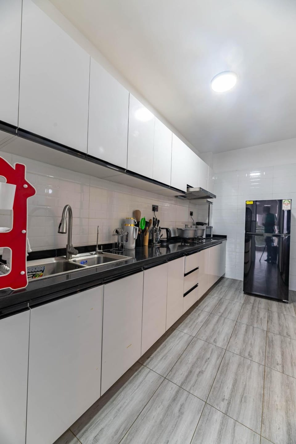 The comfort executive loft three bedroom apartment with amazing breathtaking city views , swimming pool ,gym ,private ample parking space with designated child playground area Apartment in Nairobi County