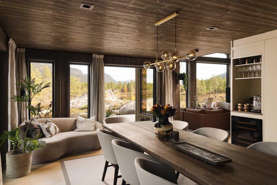 Villa Lakehouse Cedar with sauna and jacuzzi Villa in Viken, Norway