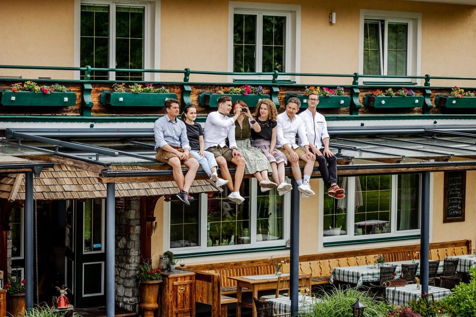Property building, Day, People, Balcony/Terrace, Internal: Not applicable to any particular room