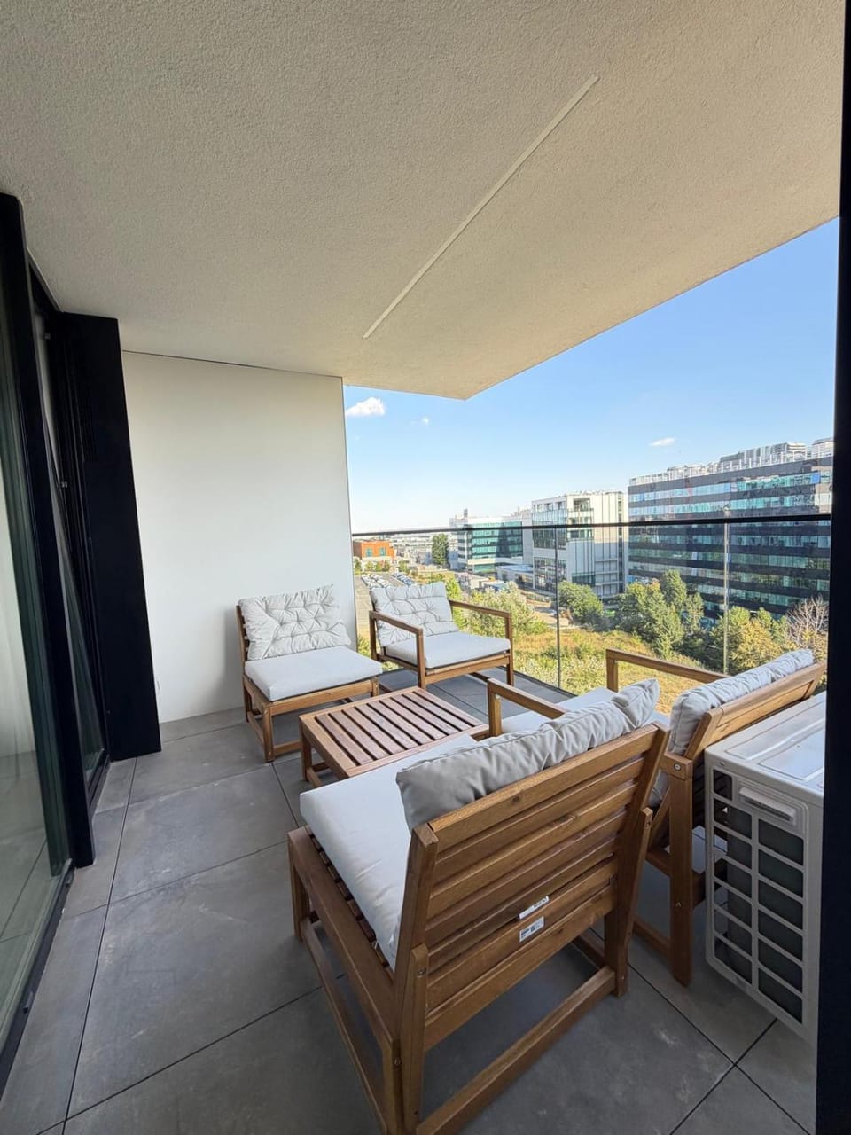 Patio, Day, Natural landscape, View (from property/room), Balcony/Terrace, Living room, Seating area, Dining area