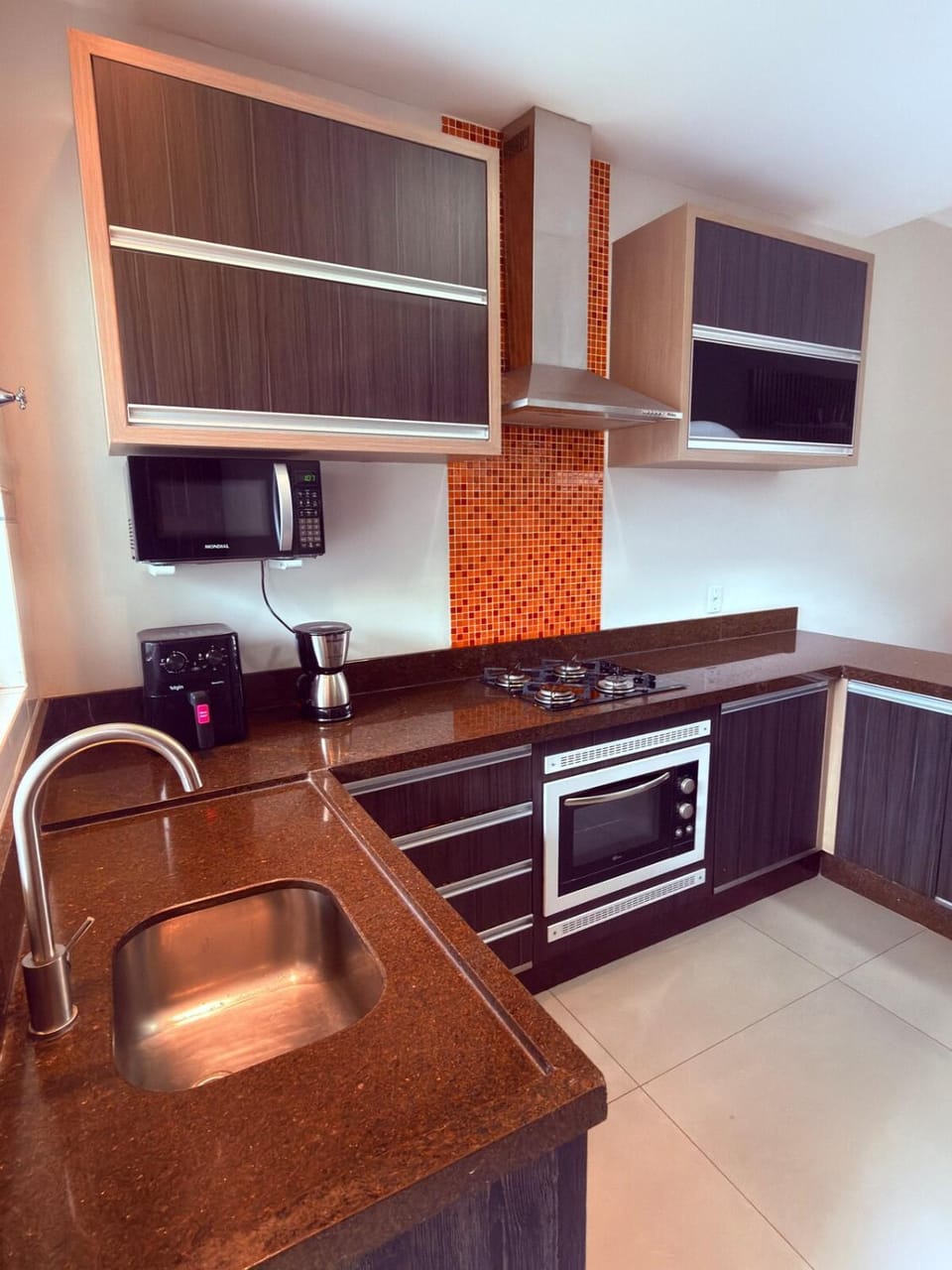 Kitchen or kitchenette, oven, stove