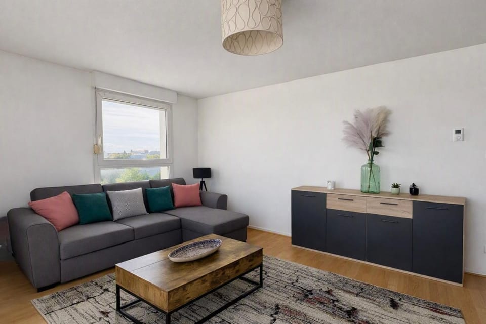Bright apartment with terrace and cathedral view Apartment in Eckbolsheim