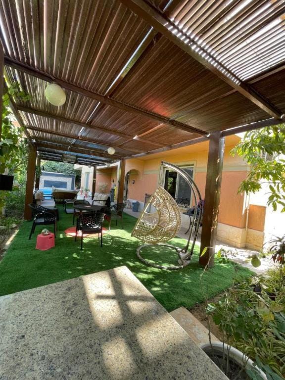Patio, Day, Garden, Seating area, Garden view