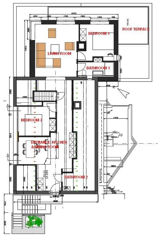 Secret Garden Penthouse Apartment in Ghent