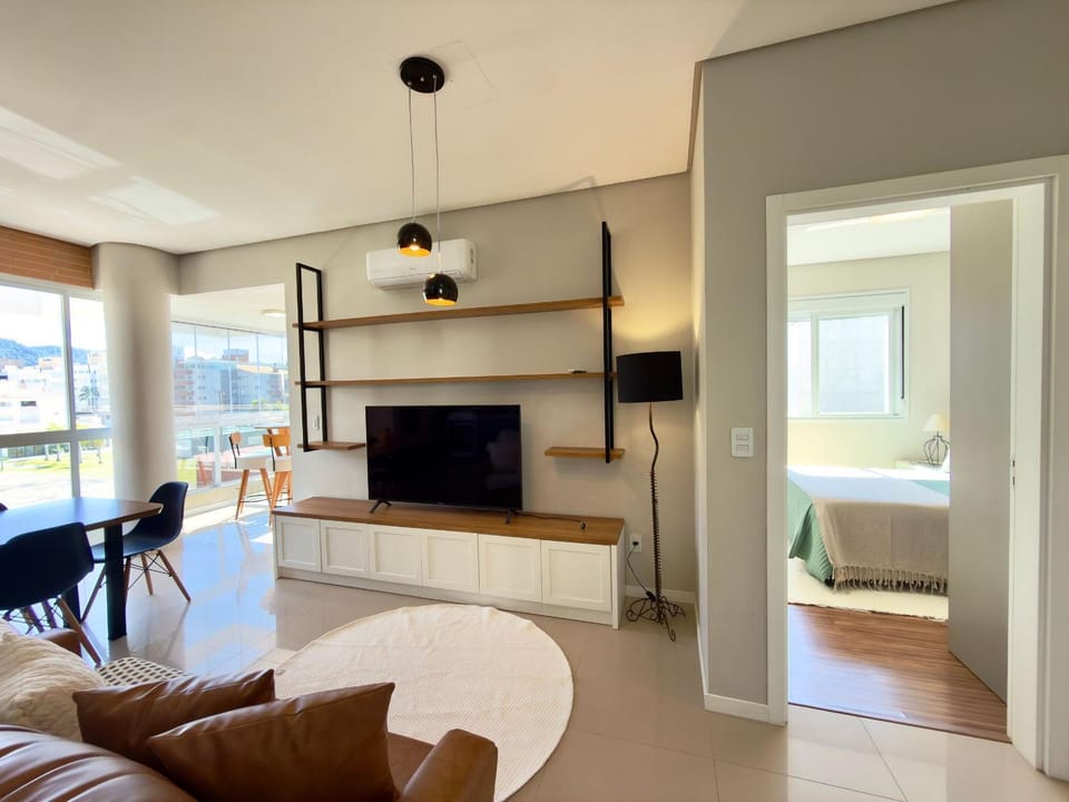 Incrível! Apto na Praia de Palmas. - NI01J Apartment in Florianopolis