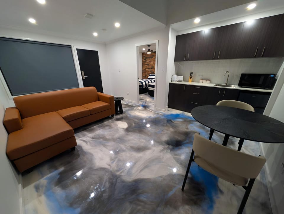 Living room, Dining area, minibar