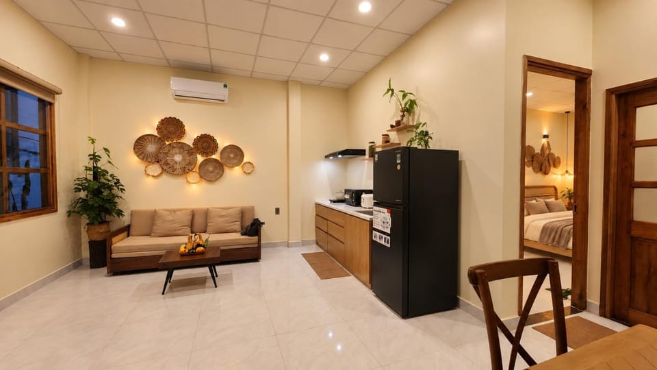 Kitchen or kitchenette, Living room