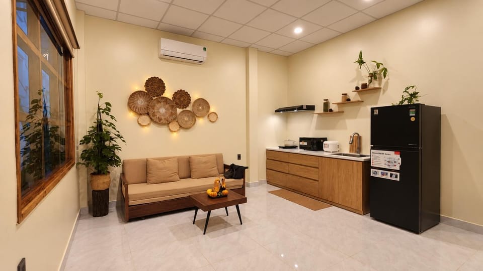 Kitchen or kitchenette, Living room