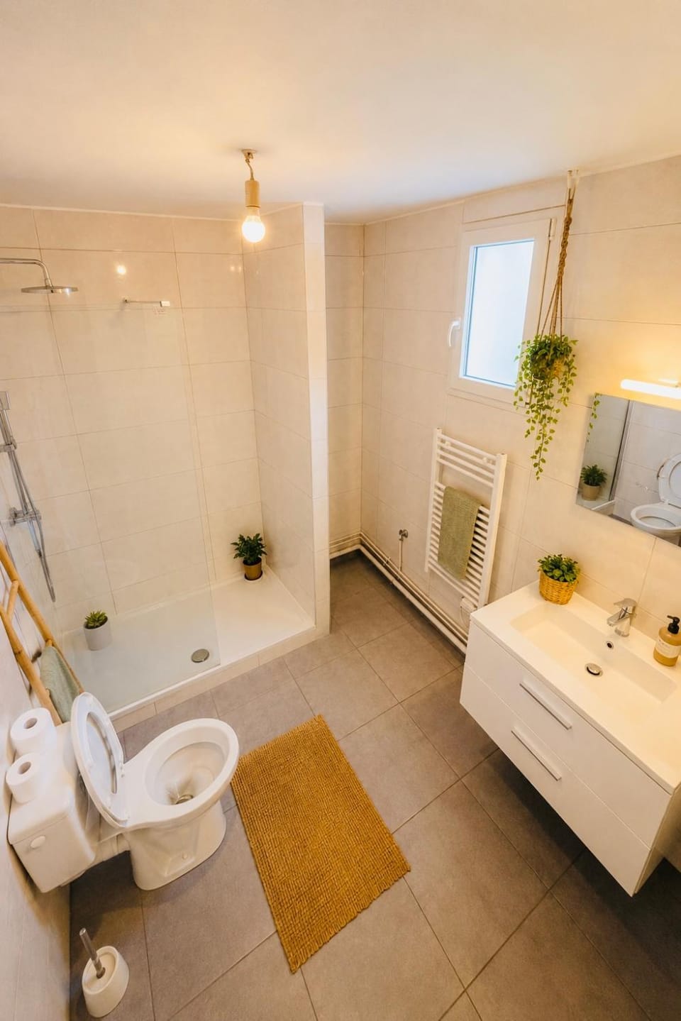 Toilet, Bathroom, towels
