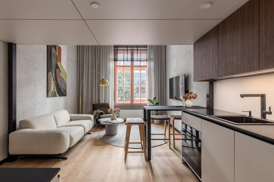 Free Parking, Balcony, Design Loft - by Innorental Apartment in Riga