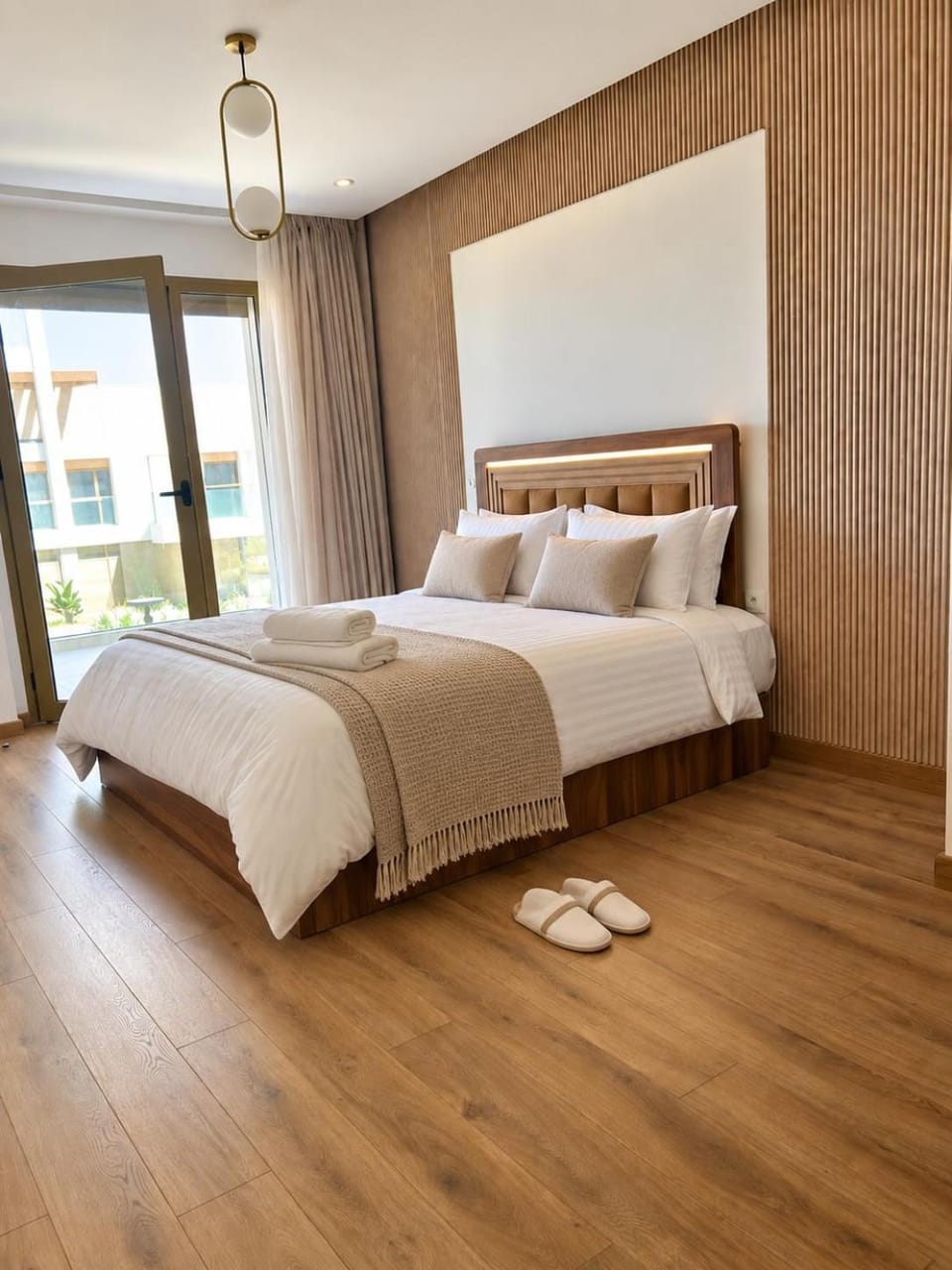 Le Carrousel 100 Luxury Seafront Haven Apartment in Rabat