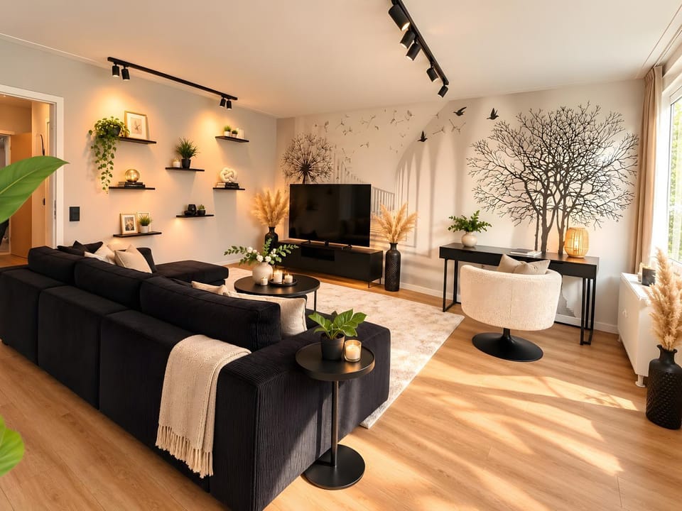 Property building, Living room