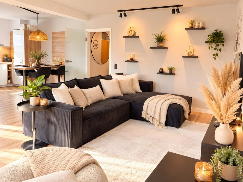 Property building, Living room