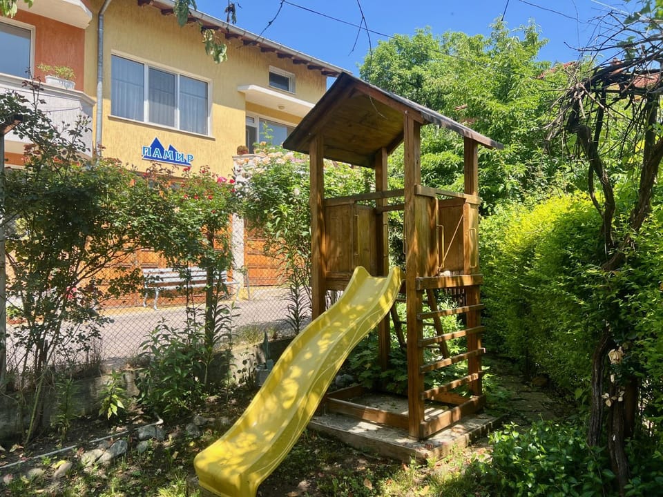 Property building, Children play ground, Garden