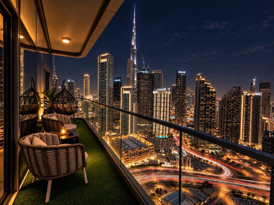 Balcony/Terrace, Seating area, City view