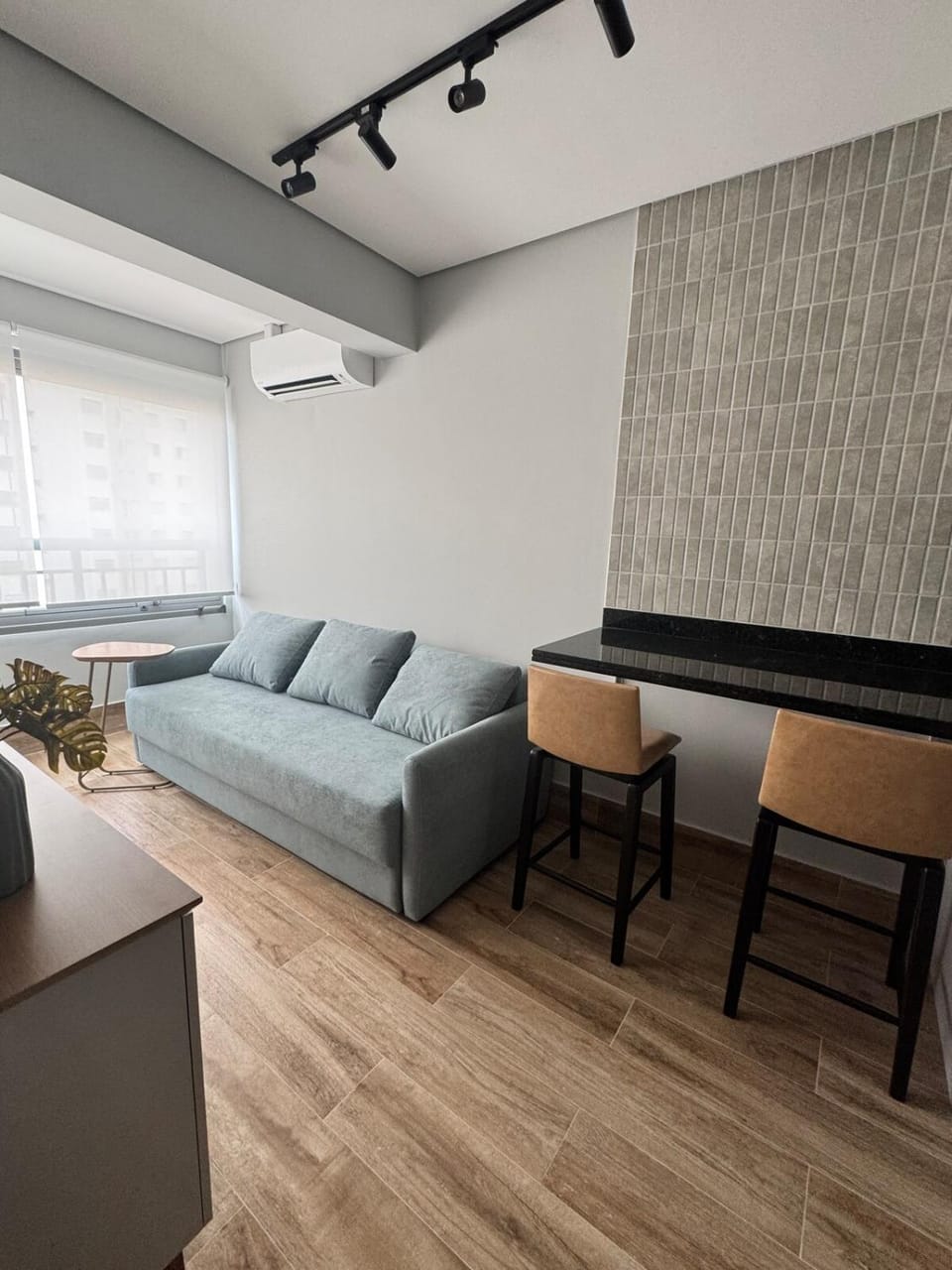 Living room, air conditioner