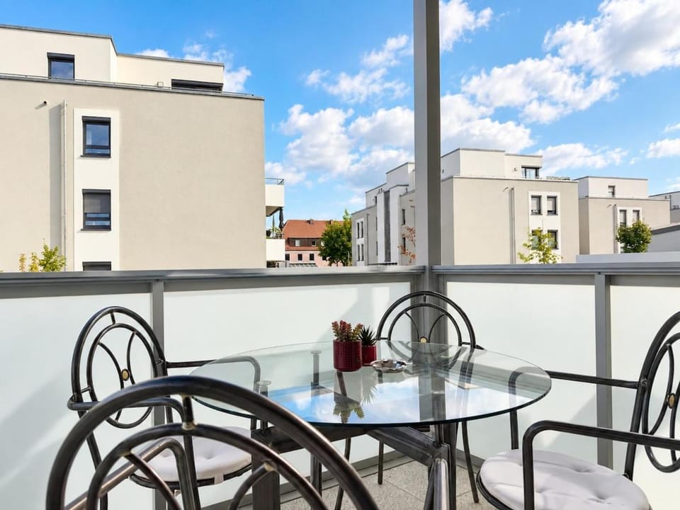 Property building, Patio, View (from property/room), Balcony/Terrace, Seating area