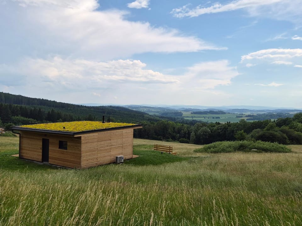 Property building, Natural landscape, Summer, Mountain view