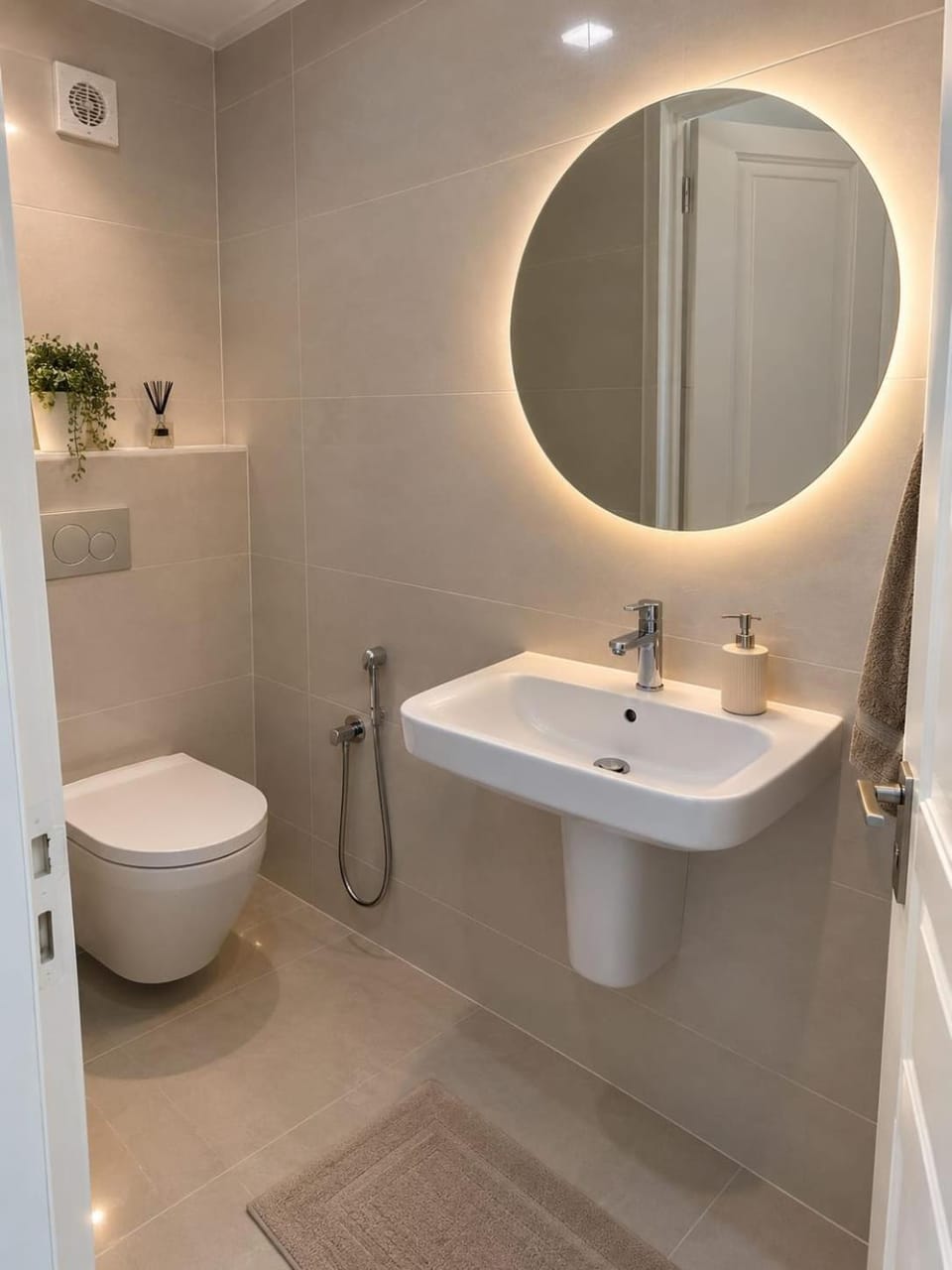 Shower, Toilet, Bathroom, towels