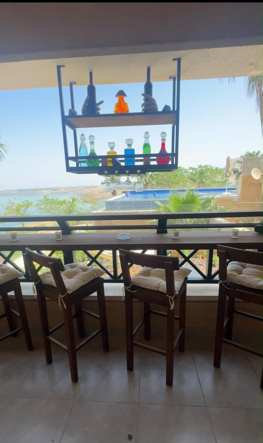 Prime Seafront 1BR amazing balcony pool view Campground/ 
RV Resort in Africa