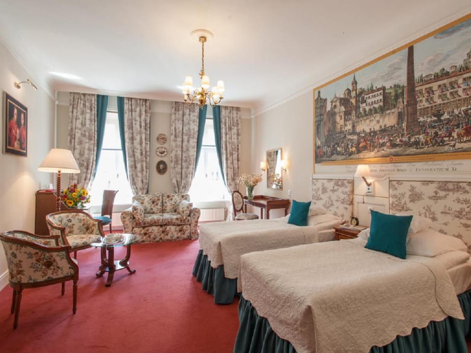 Living room, Bedroom