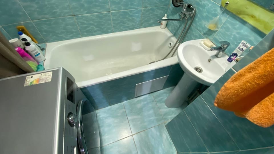 Shower, Bathroom, Bath, washing machine