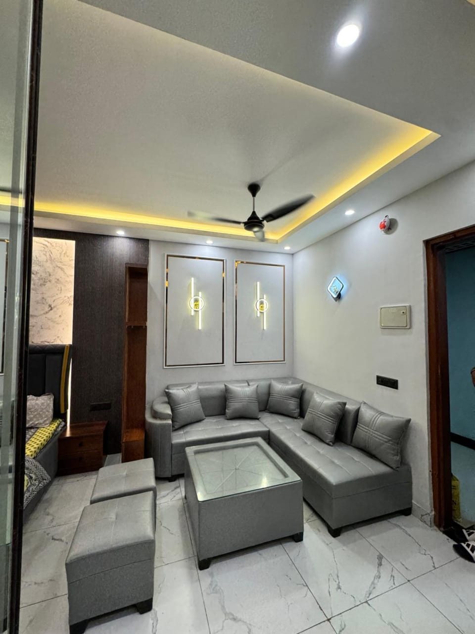 The Golden Glow Apartment in Noida