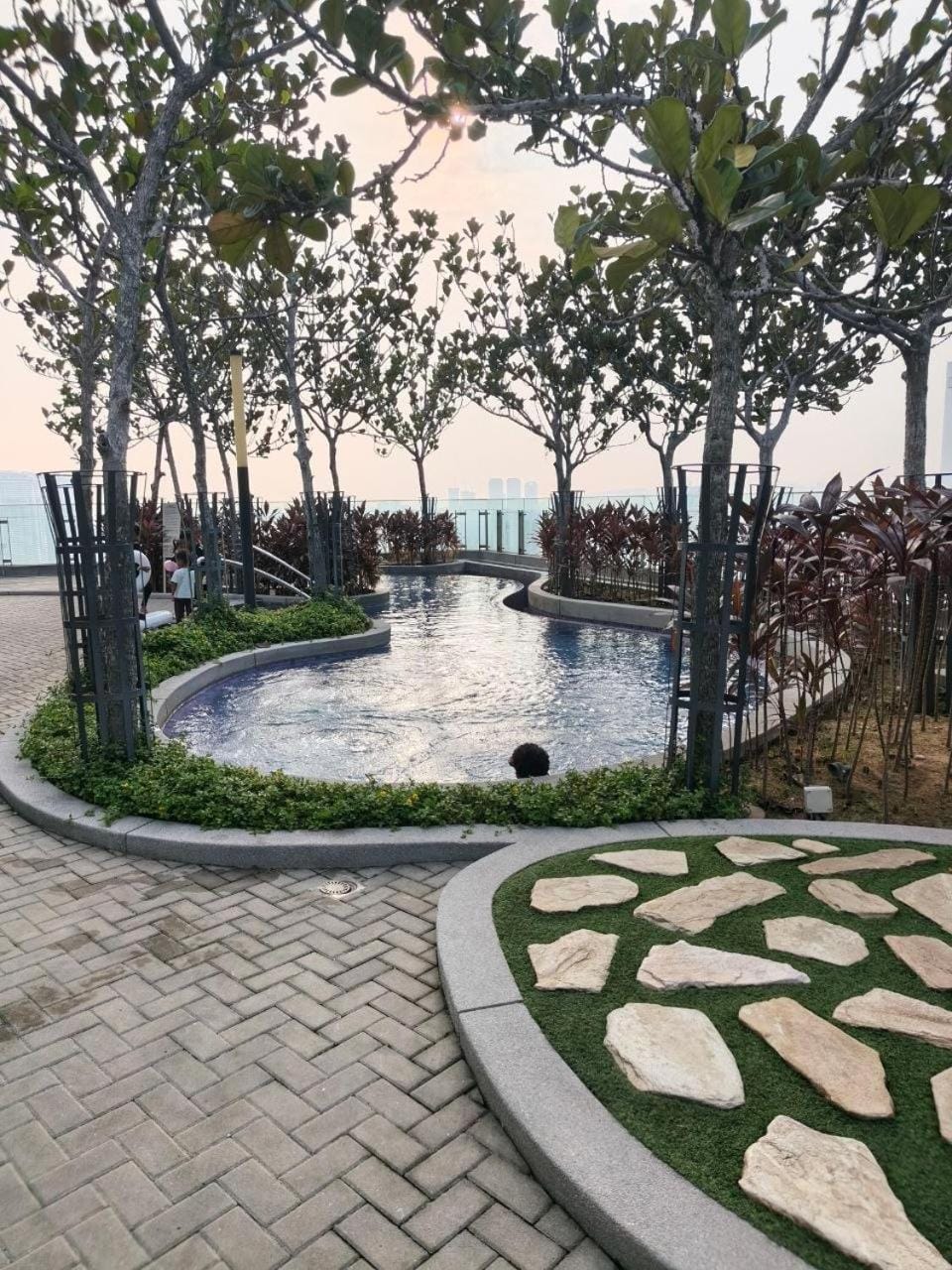 Pool view, Swimming pool
