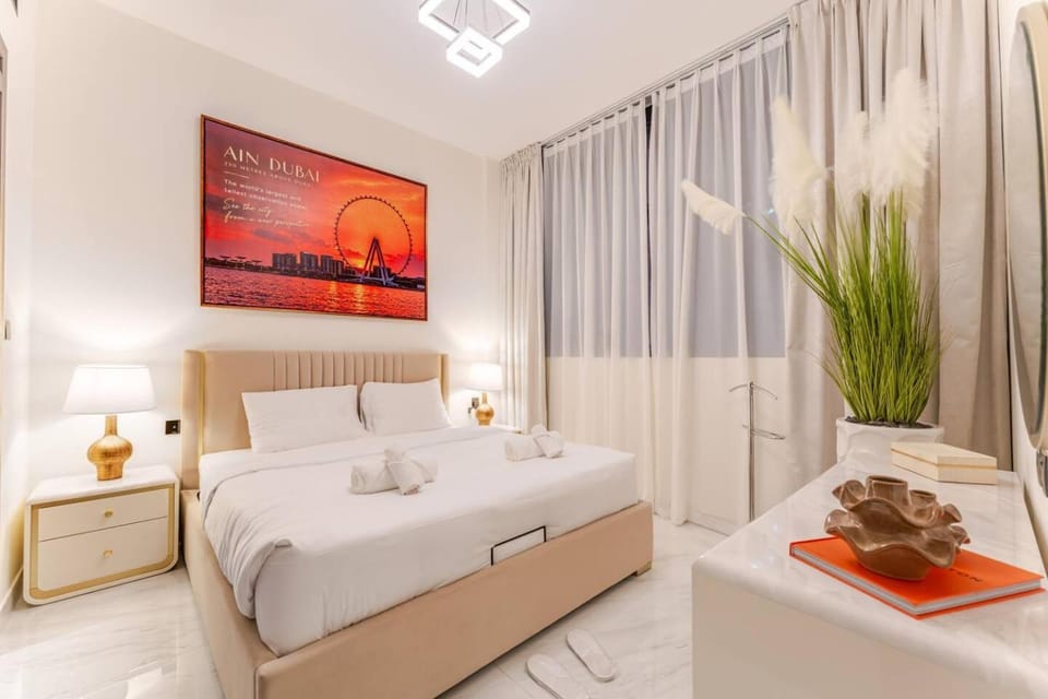 Private Pool 1BR Washer-Dryer Samana JVC Apartment in Dubai