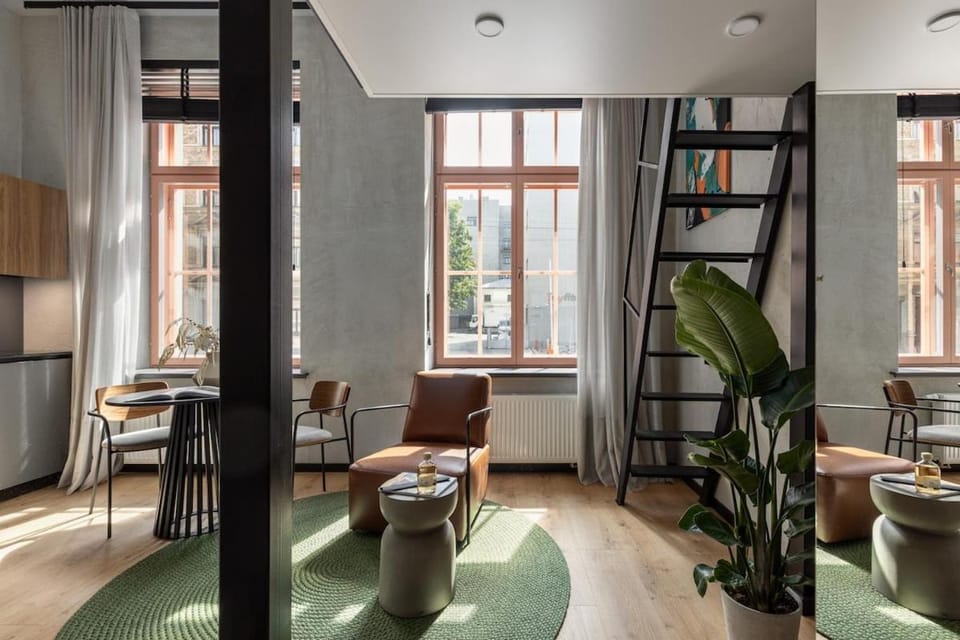 Design Loft, Unique Interior, Central Area - by Innorental Apartment in Riga
