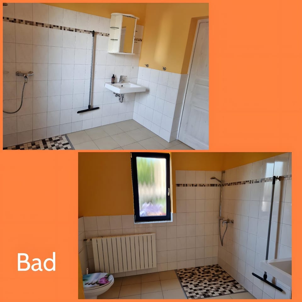 Bathroom, Living room