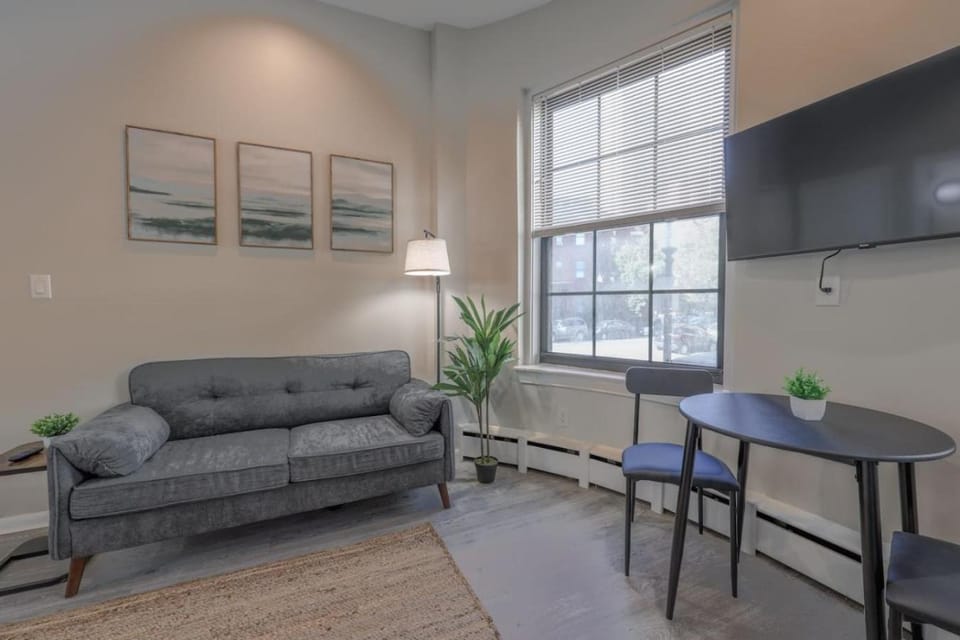 Bold Studio Steps from Back Bay Apartment in Back Bay